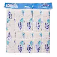 دستمال کاغذی 100 برگ بی تا مدل White بسته 10 عددی