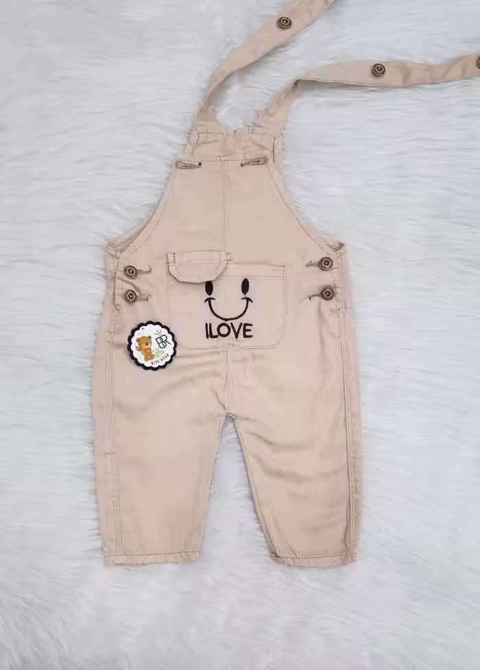 پیشبندی کتان بهار طرح لبخند ilove