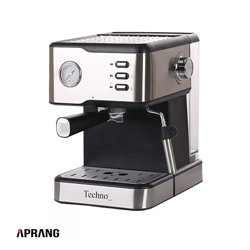 اسپرسوساز تکنو مدل Te-818-استیل