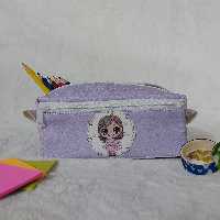 جامدادی سه زیپ آستردوزی شده