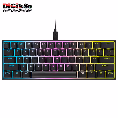 کیبورد گیمینگ مکانیکال کورسیر مدل K65 RGB Mini