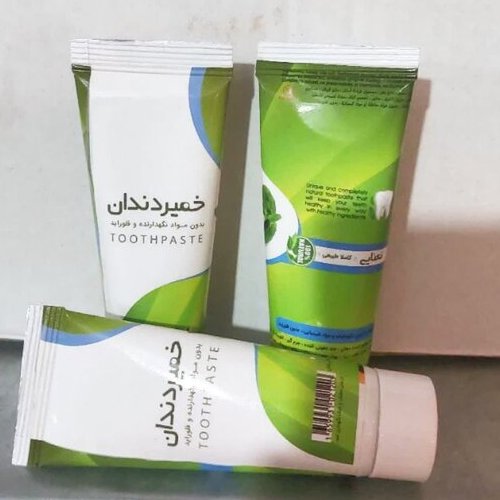 خمیردندان نعنایی گیاهی 2 عدد
