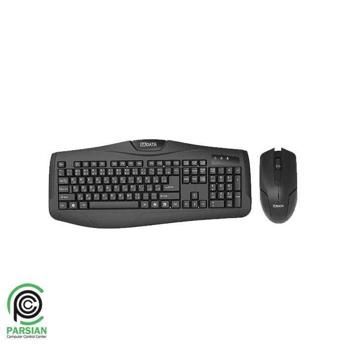 کیبورد و ماوس باسیم سادیتا مدل SKM-1655 با حروف فارسی