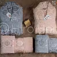 ست حوله عروس و داماد 10 تیکه مودنا