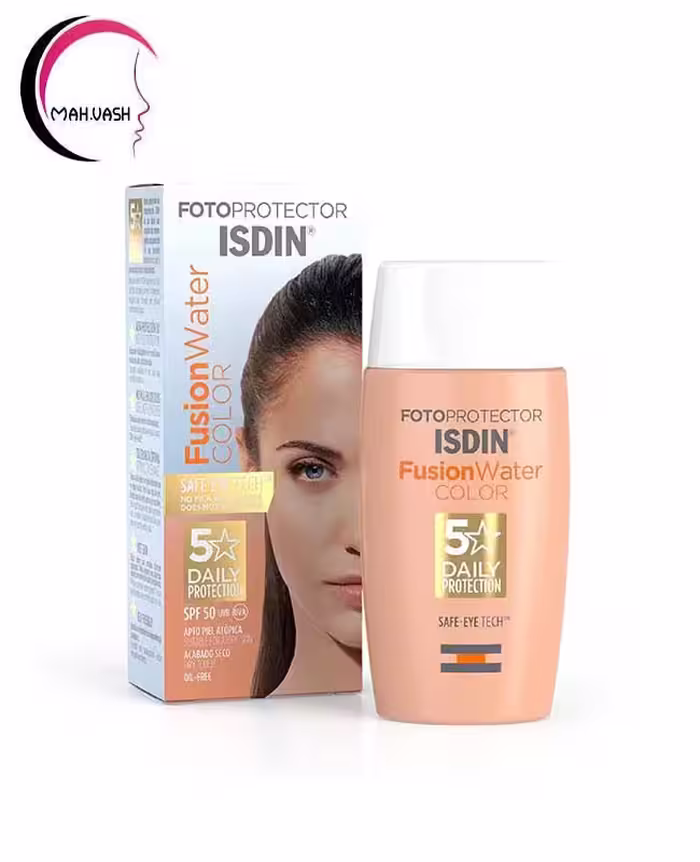 ضد آفتاب رنگی فیوژن واتر ایزدین SPF 50