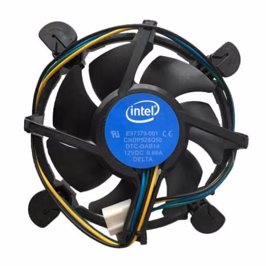 خنک کننده پردازنده بدون هیت سینک اینتل