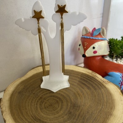 گوشواره استیل ستاره