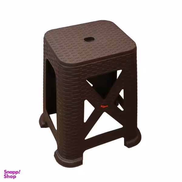 چهارپایه سامکو مدل حصیر بافت کد YPB-867-45CM