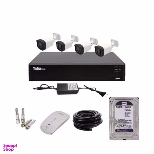 پک دوربین مداربسته تابا مجموعه 13 عددی