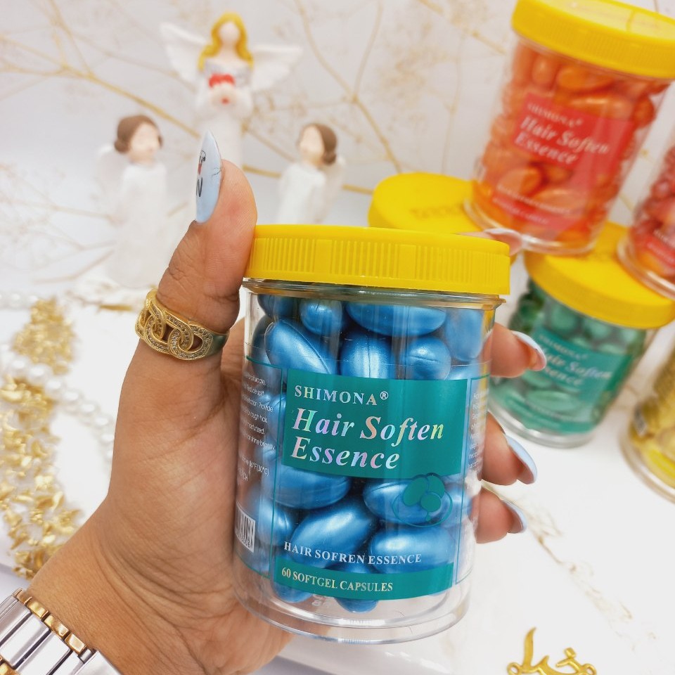کپسول کراتینه و نرم کننده مو 60 عددی Hair Soften 