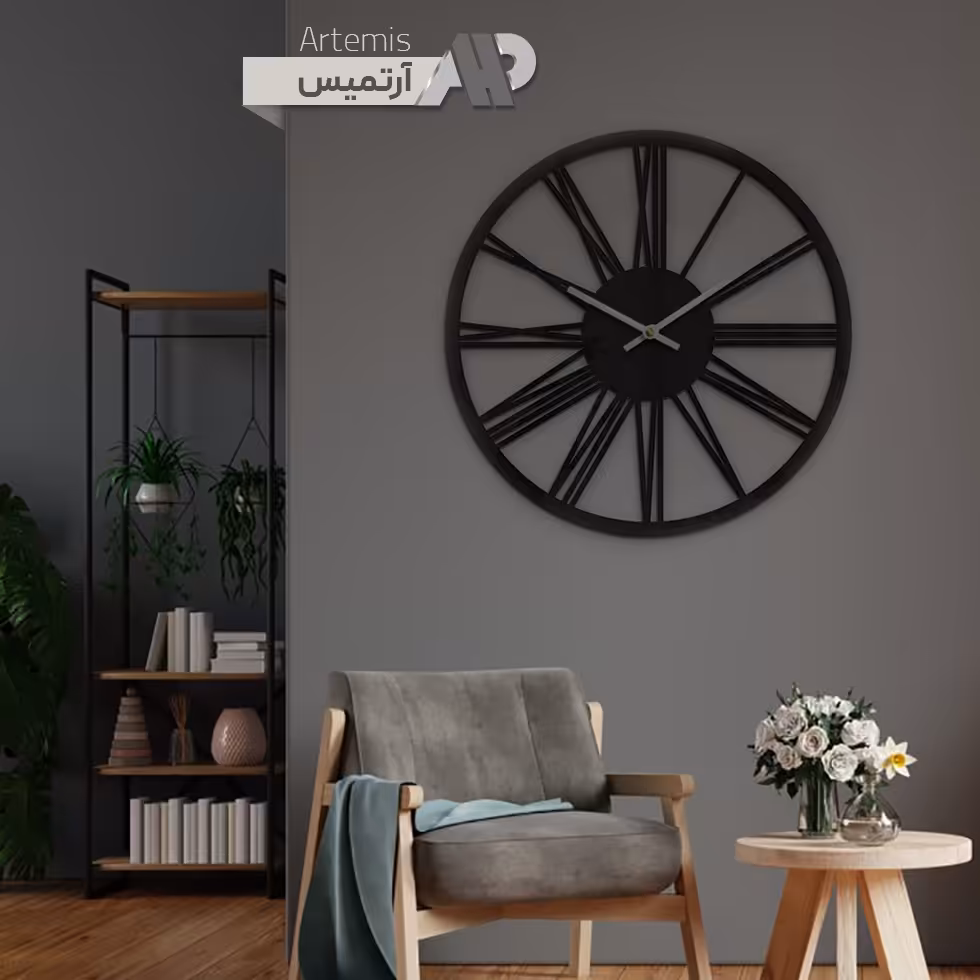 ساعت دیواری لاکچری مدل آرتمیس