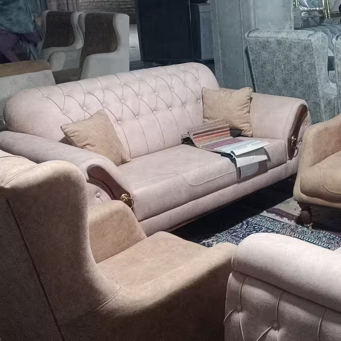 مبلمان مبل راحتی هفت نفره پاریس یک عدد موجود 