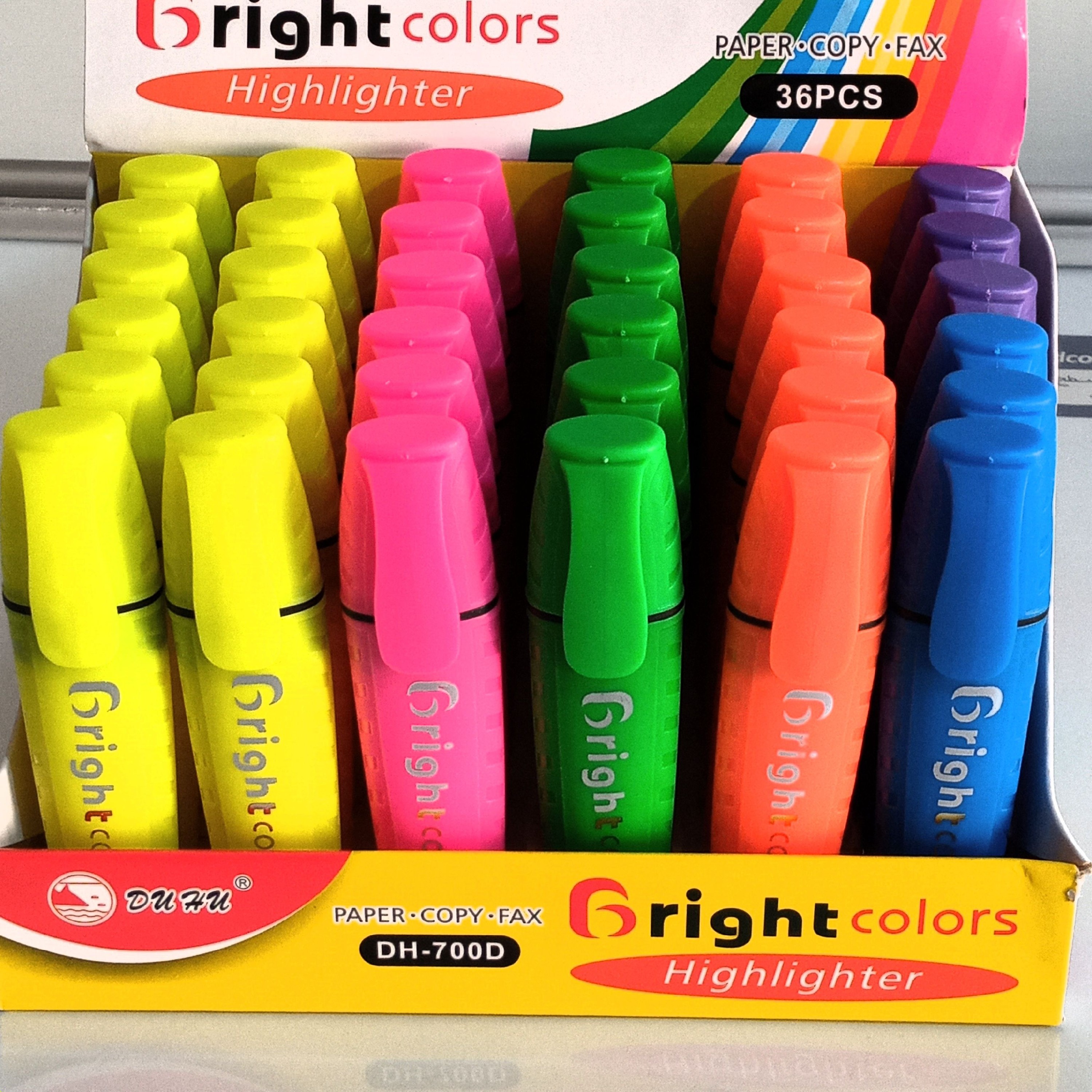 ماژیک هایلایتر  خارجی  جعبه دار تکی 