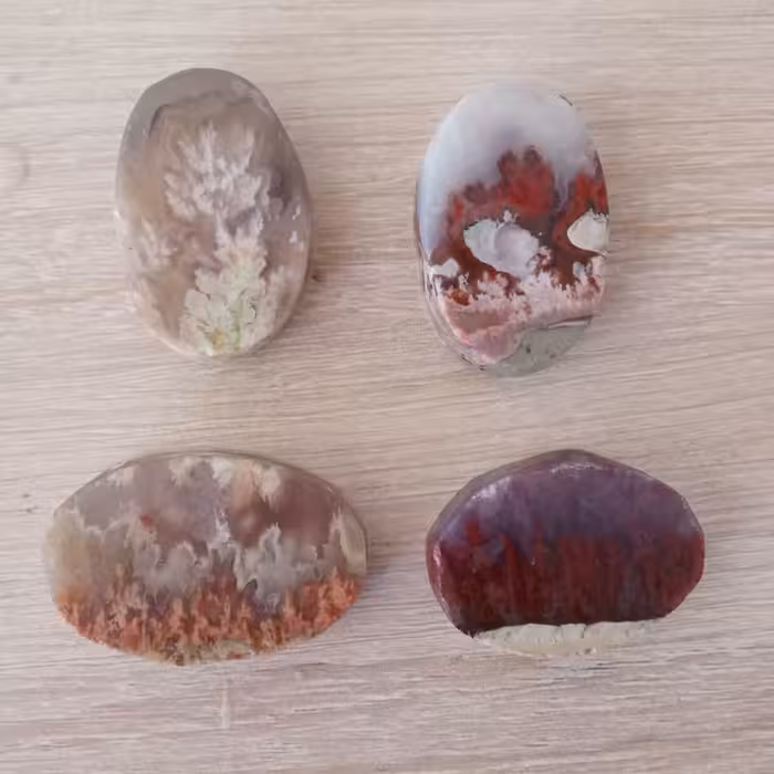 سنگ نیمه تراش (نیمه اماده گردنبد و نگین انگشتر)