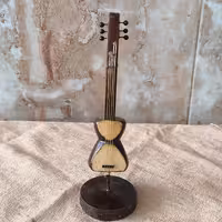 تار مینیاتوری دکوری چوبی 