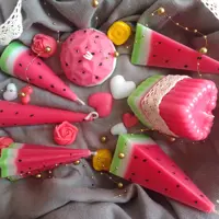 شمع یلدایی چند وجهی خانه شمع سلما