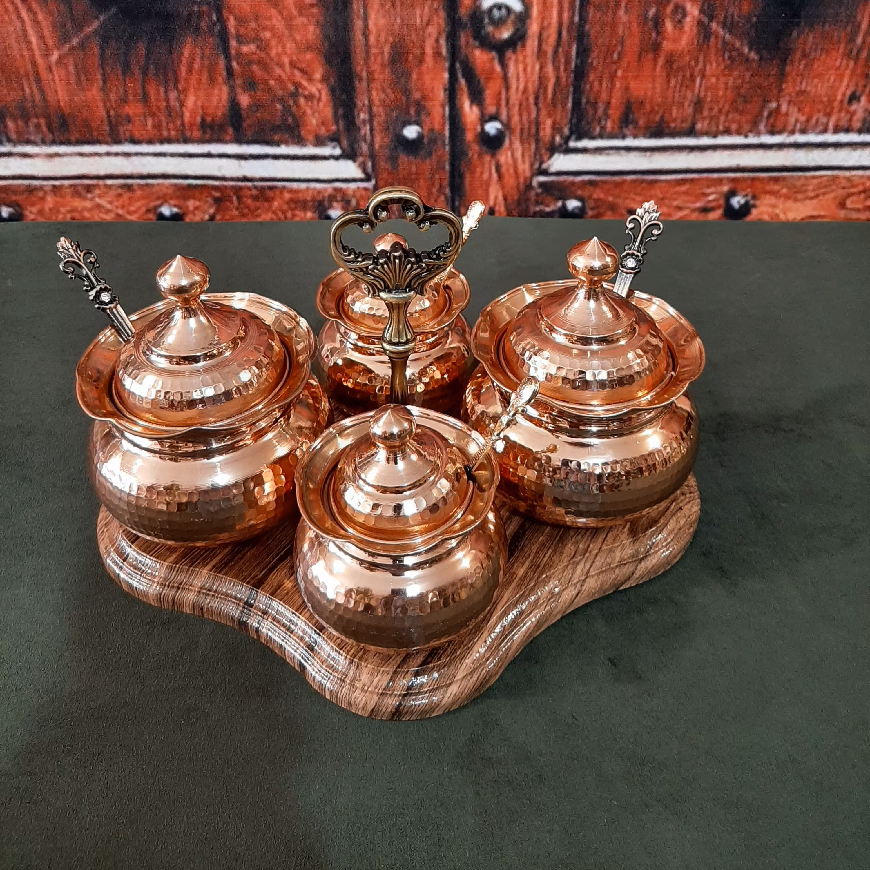 جا ادویه یا جا مربایی مسی