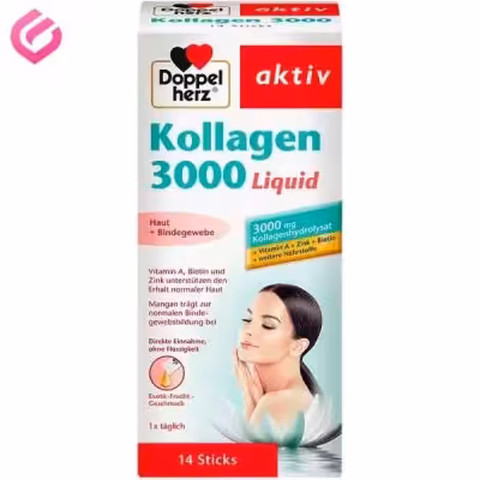 کلاژن مایع 3000 دوپل هرز Doppelherz
