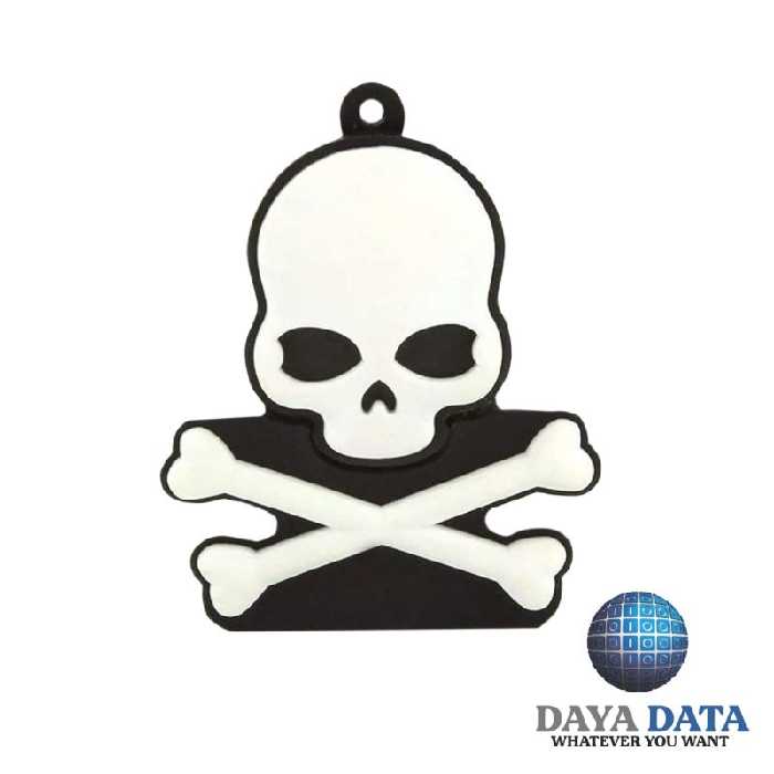 فلش مموری فانتزی دایا  دیتا  طرح علامت مرگ  مدلPF1041-7 ظرفیت128GB-USB2 