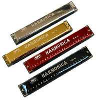 ساز دهنی فلزی HARMONICA ارسال رایگان