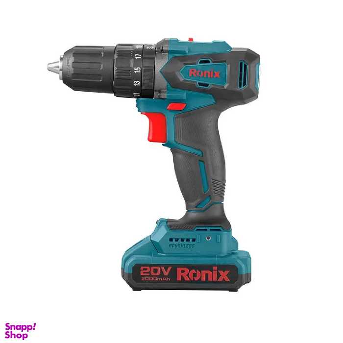 دریل پیچ گوشتی شارژی براش لس رونیکس مدل 8900K