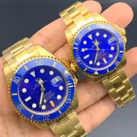 ساعتمچی ست مردانه و زنانه رولکس رنگبندی طلایی Rolex