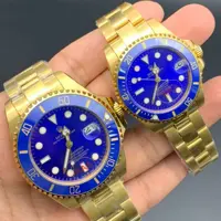 ساعتمچی ست مردانه و زنانه رولکس رنگبندی طلایی Rolex