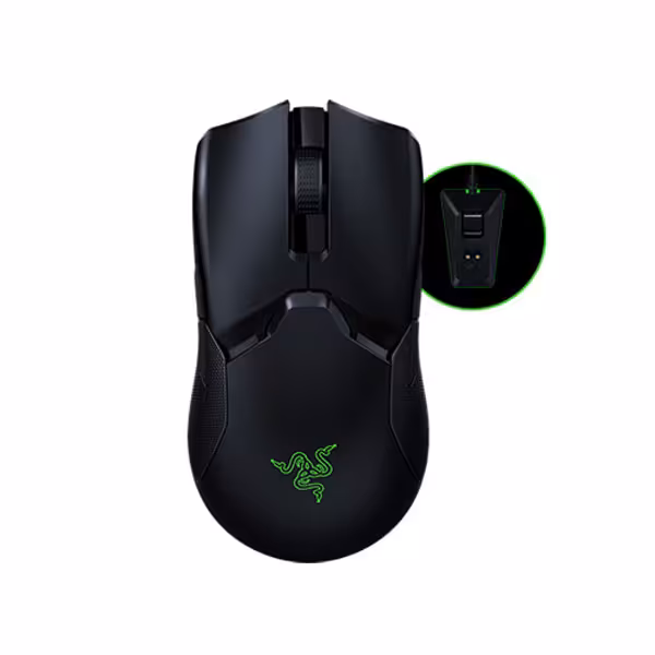 ماوس گیمینگ ‌بی‌سیم/باسیم ریزر مدل Viper Ultimate   Charging Dock | کالابالا