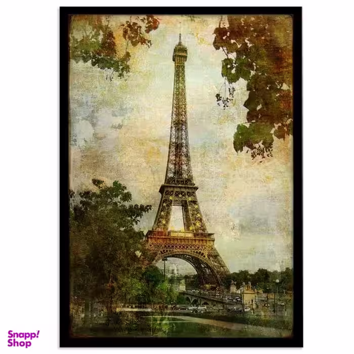 تابلو بکلیت طرح برج ایفل مدل B-s638