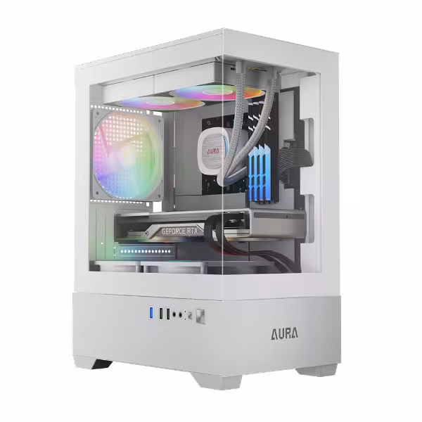 کیس کامپیوتر گیم دیاس مدلAURA GC9M WH ARGB