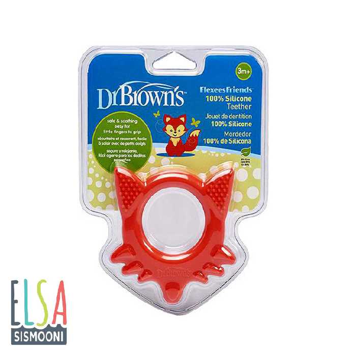 دندانگیر سیلیکونی روباه دکتربراون Dr Browns