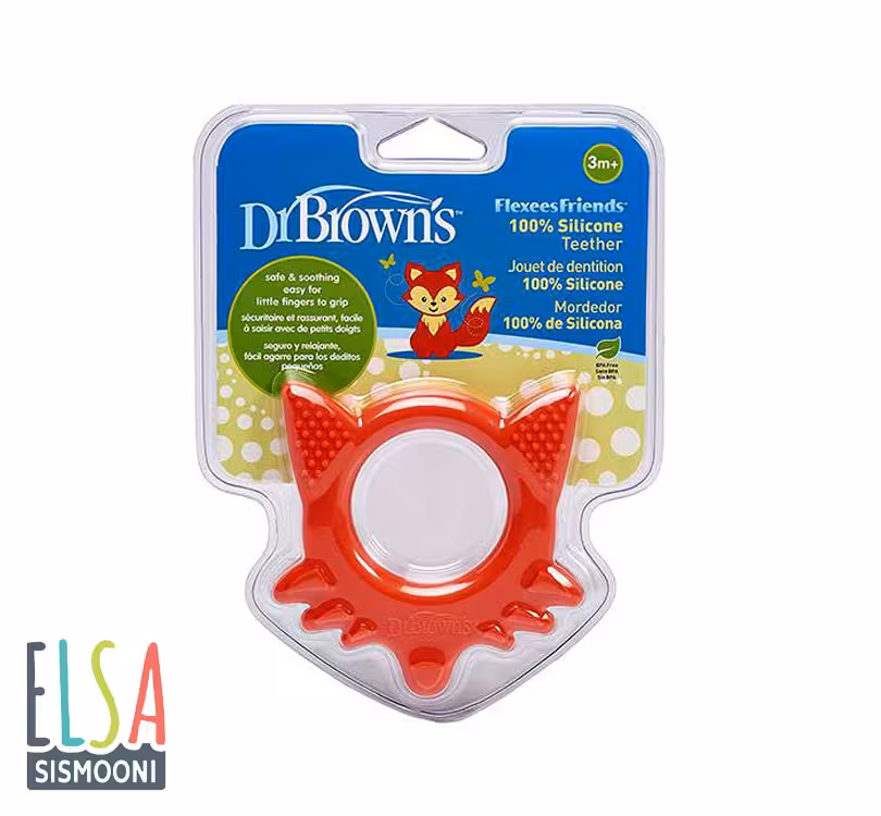 دندانگیر سیلیکونی روباه دکتربراون Dr Browns