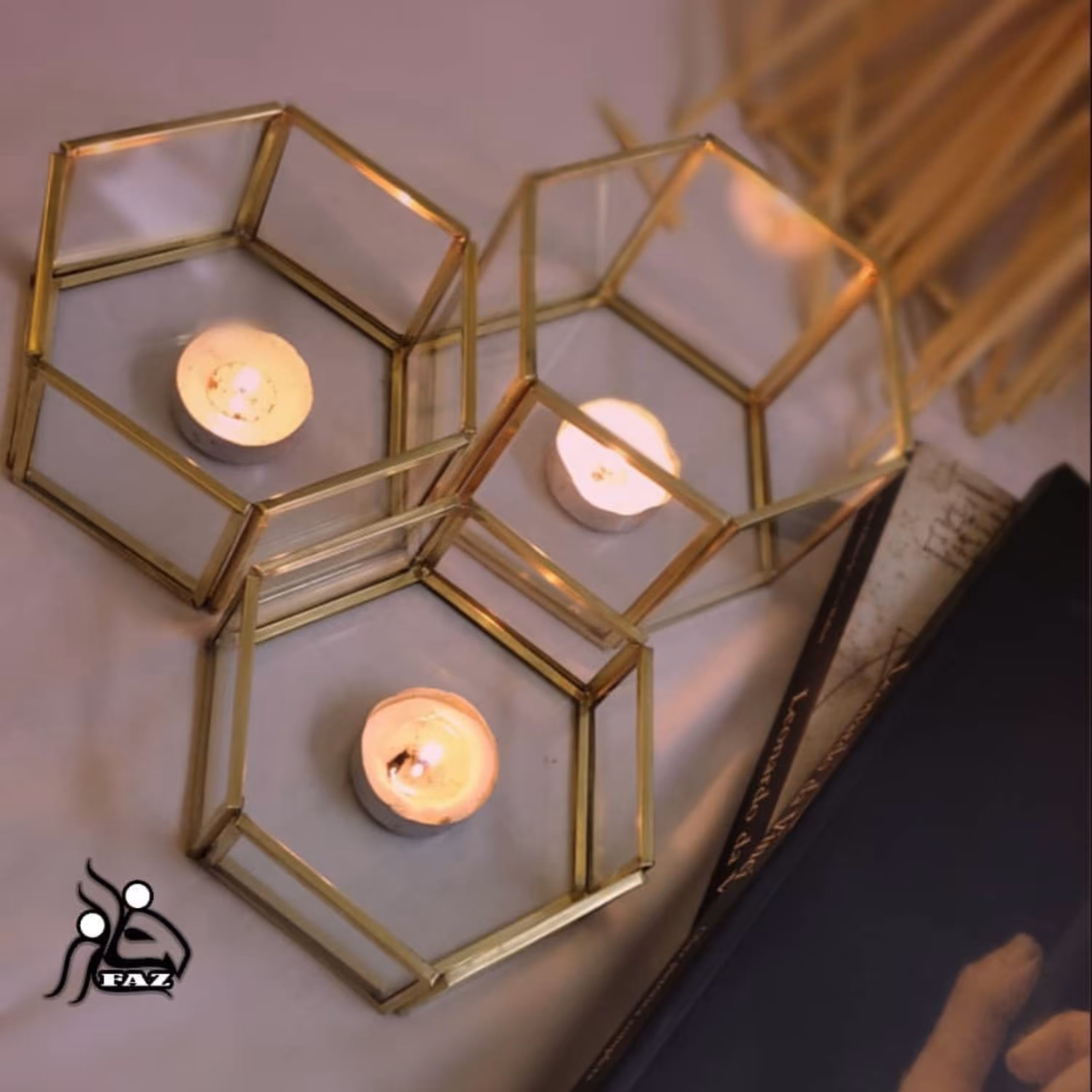 جاشمعی شیشه ای