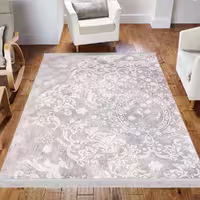 فرشینه پتینه ای وینتج مدل گل داماسک BAs-3328