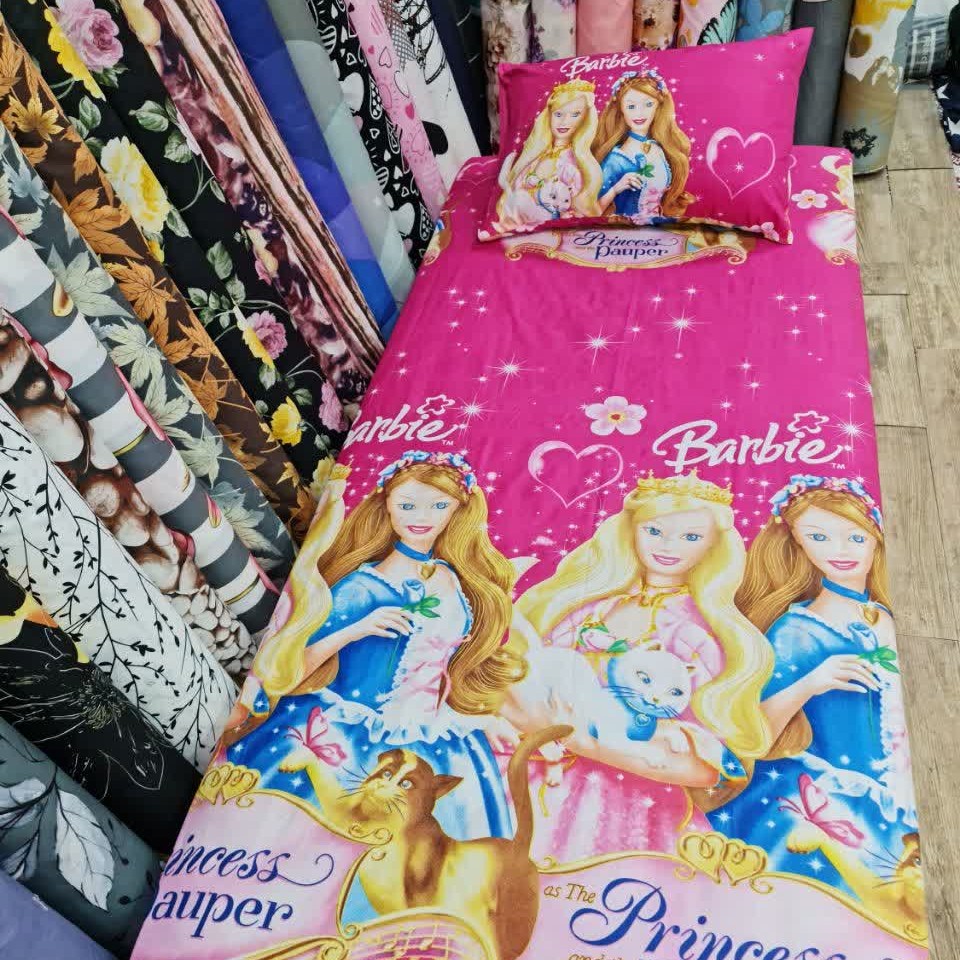 نیم ست روتختی کشدار  عروسکی(ملحفه کشدار ) با ارسال رایگان 