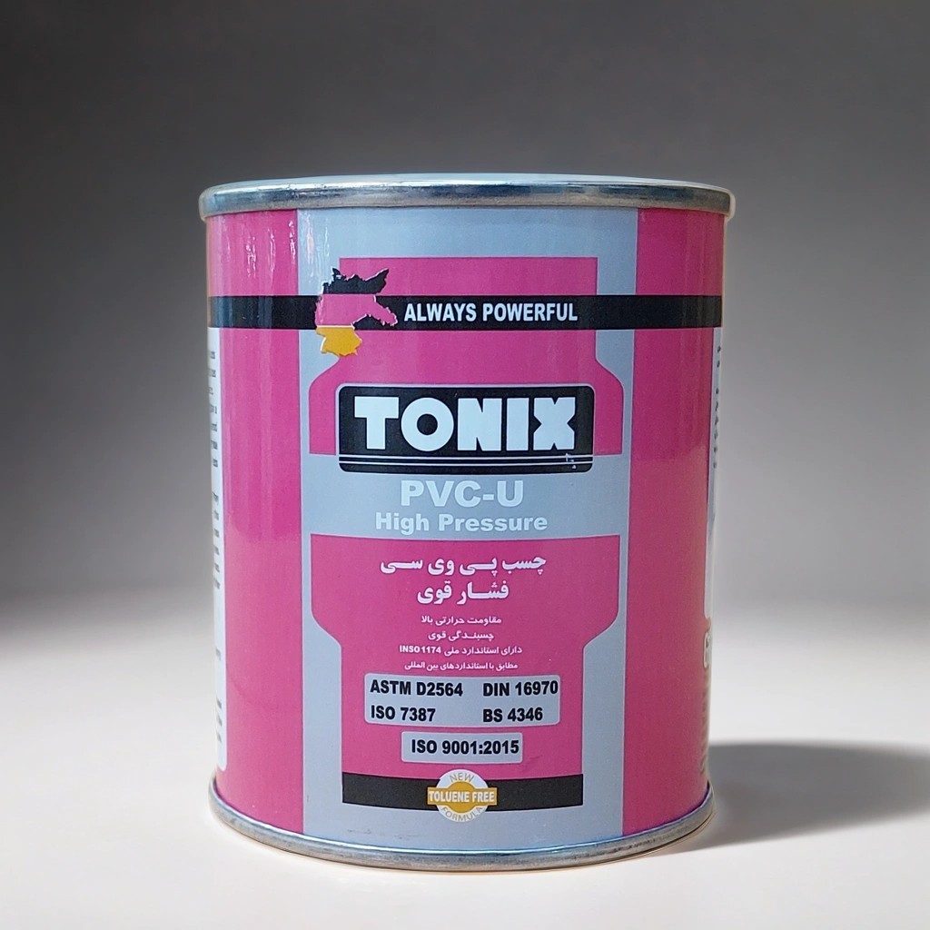 چسب پی وی سی فشار قوی تونیکس غفاری