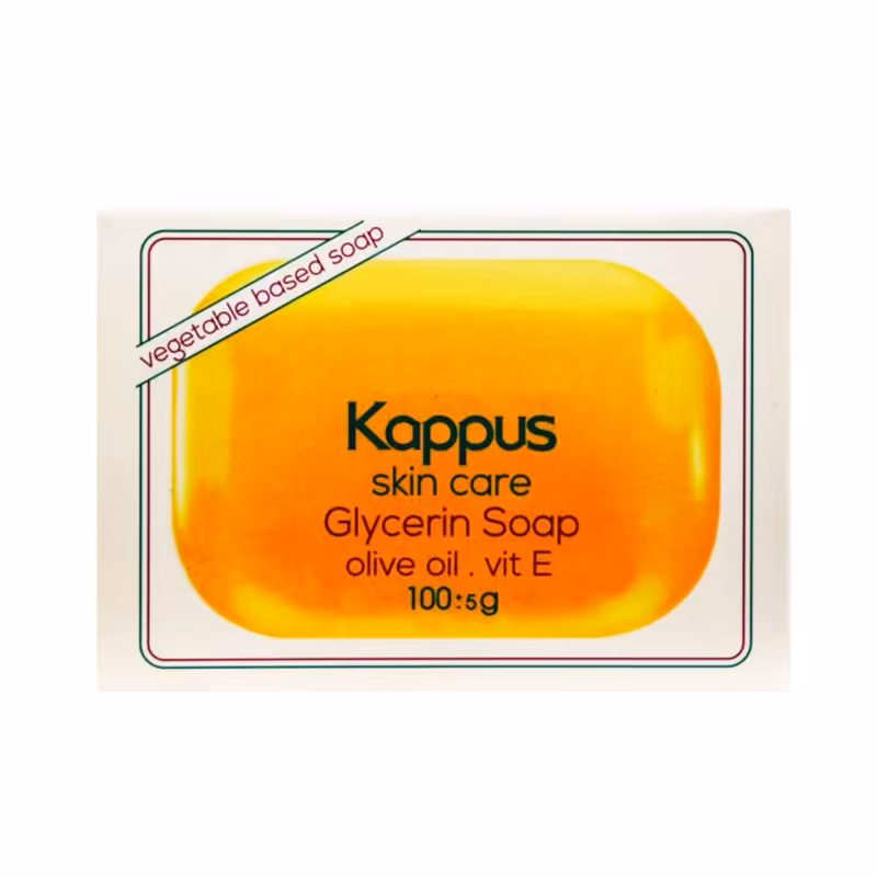 صابون گلیسیرینه شفاف کاپوس 100 گرمی