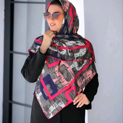 روسری نخی دست دوز