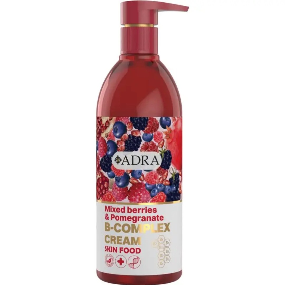 کرم مرطوب کننده ب کمپلکس عصاره بلوبری و تمشک آدرا 350 میل