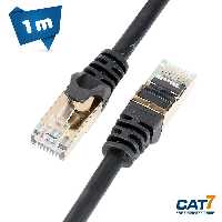 کابل شبکه CAT7 لمونتک 1 متری (CAT7 SFTP 1M)