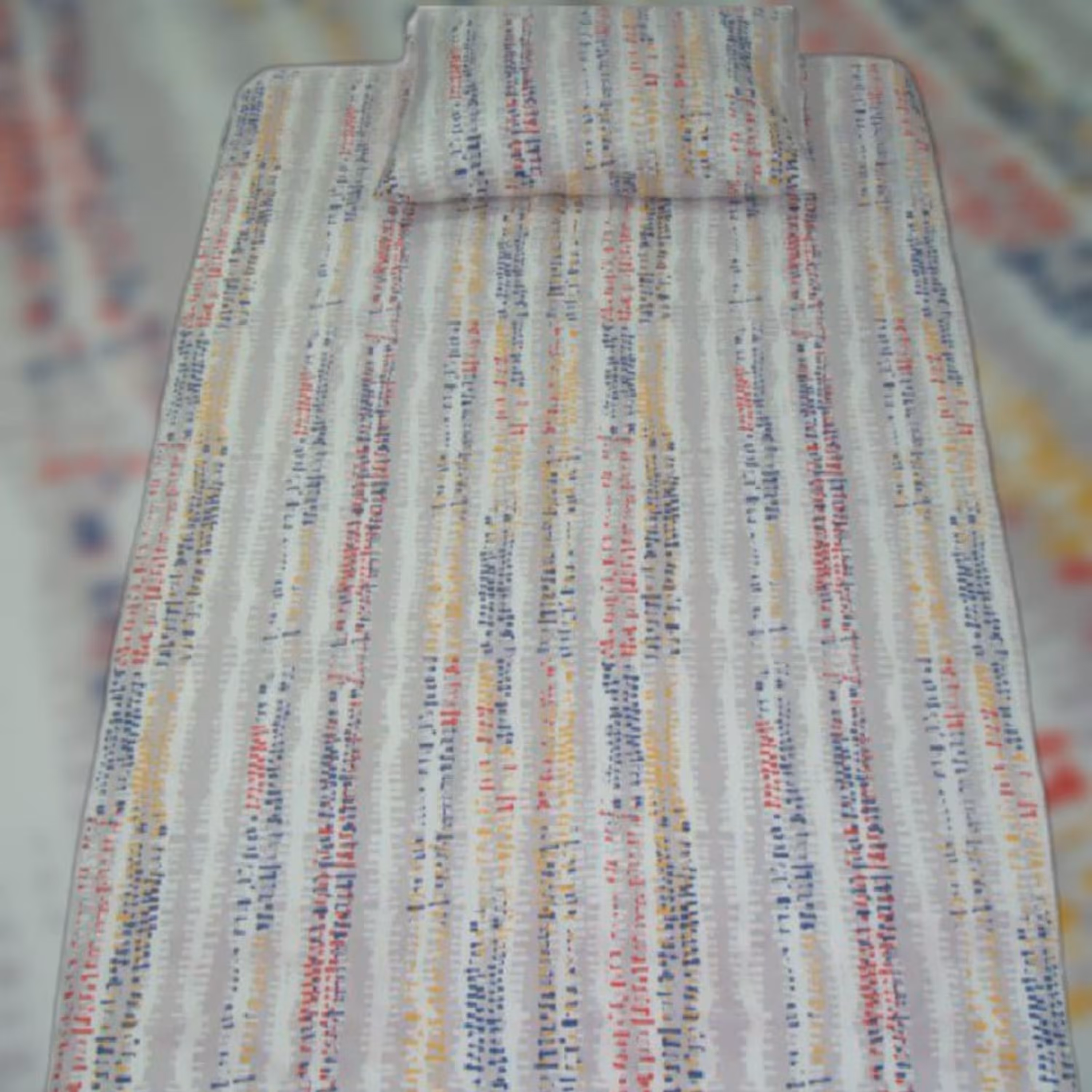 نیم ست ملحفه کشدار یکنفره 90 و روبالشی طرح پرکال