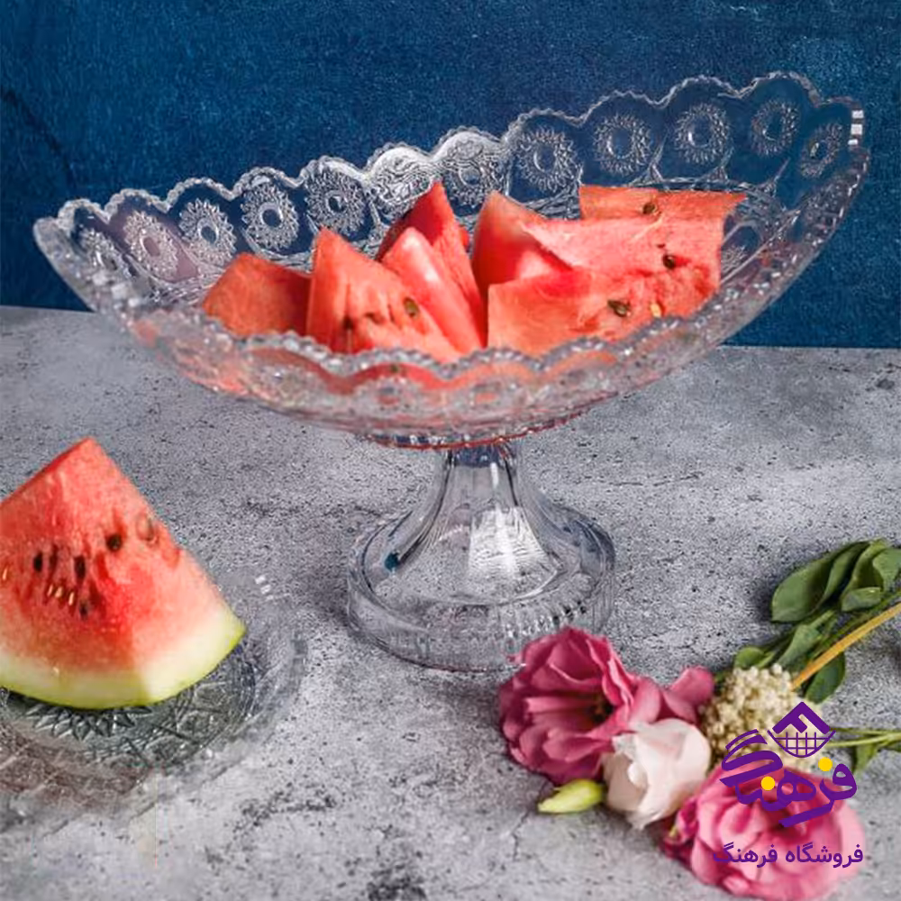 کشکول پایه دار مدل می جی کد 72402W ساکورا