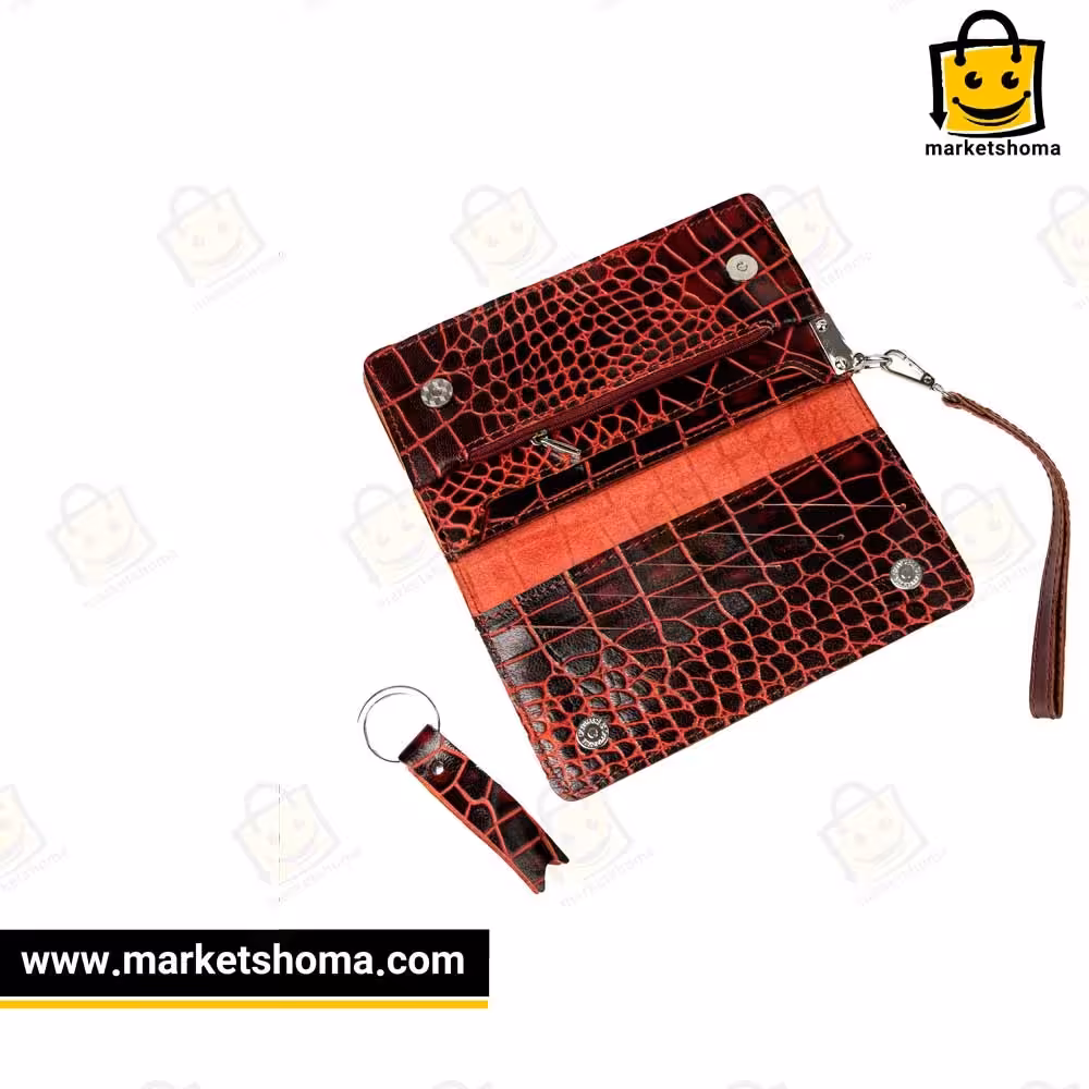 کیف چرم طبیعی اصل دارای ضمانت مدل cz8037