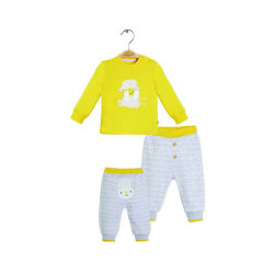 بلوز و شلوار گوسفند زرد 59683