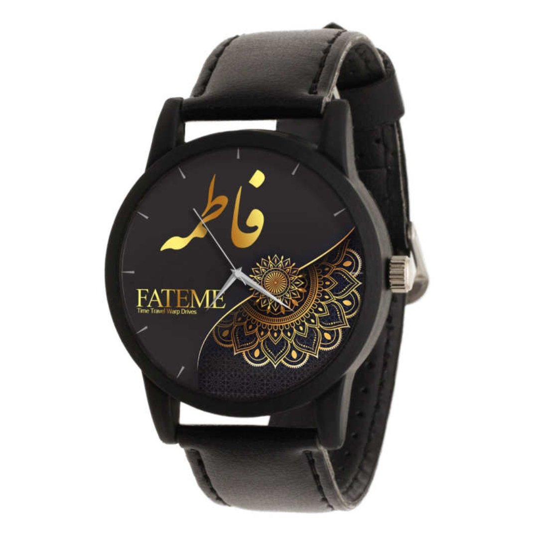 ساعت مچی طرح  اسم فاطمه مناسب برای مدرسه و هدیه دادن  با تخفیف 