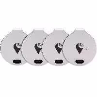 ترک آر گجت هوشمند مکان یاب مدل Bravo Tracker 4 Pack پکیج 4 تایی نقره ای - Hiapple.ir