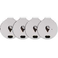 ترک آر گجت هوشمند مکان یاب مدل Bravo Tracker 4 Pack پکیج 4 تایی نقره ای - Hiapple.ir