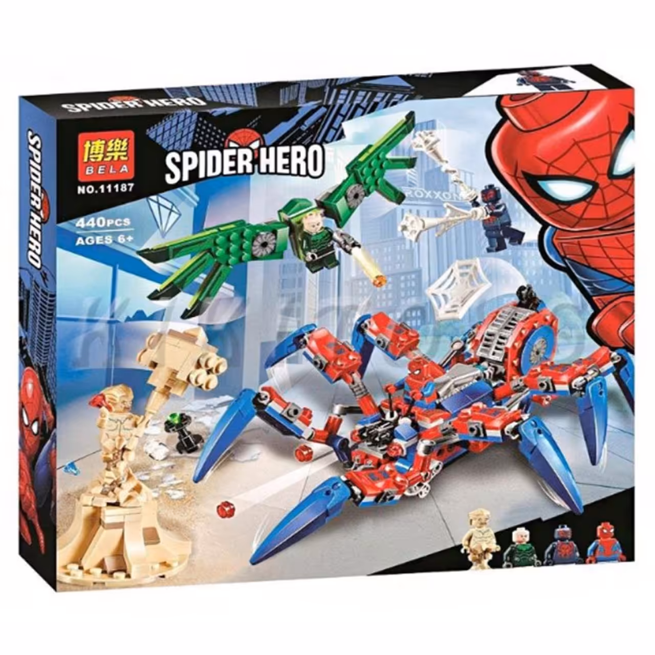 ساختنی مدل بلا  Spider Hero کد 11187
