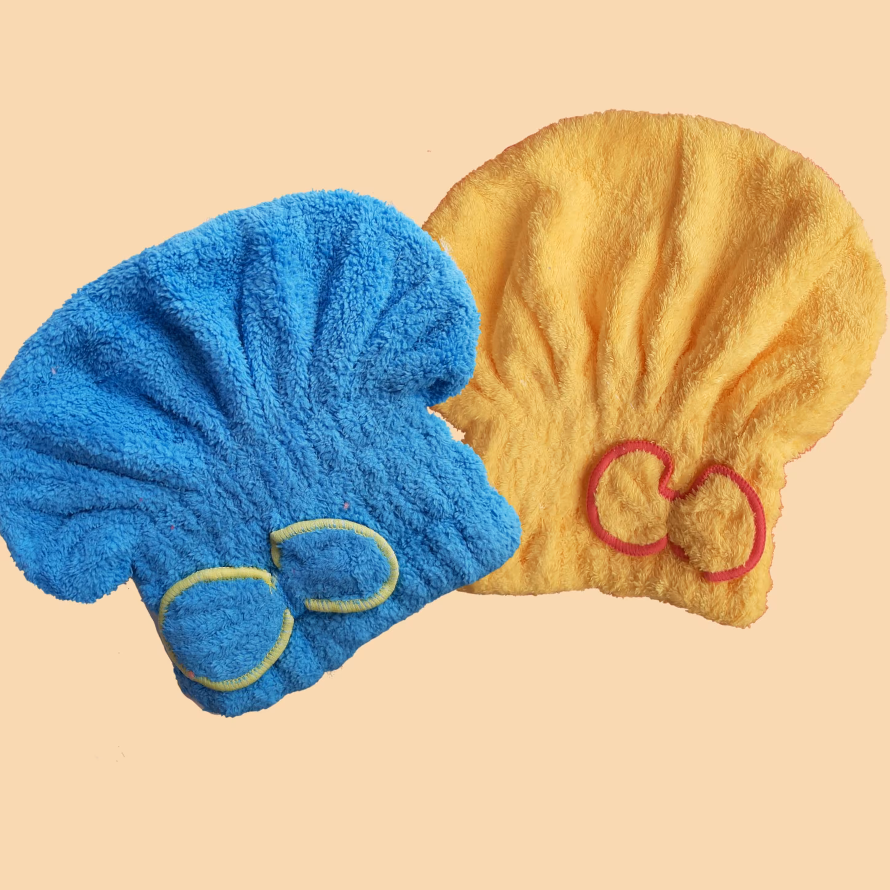 حوله سر با جذب آب و آبگیری فوق العاده کلاه حوله ای