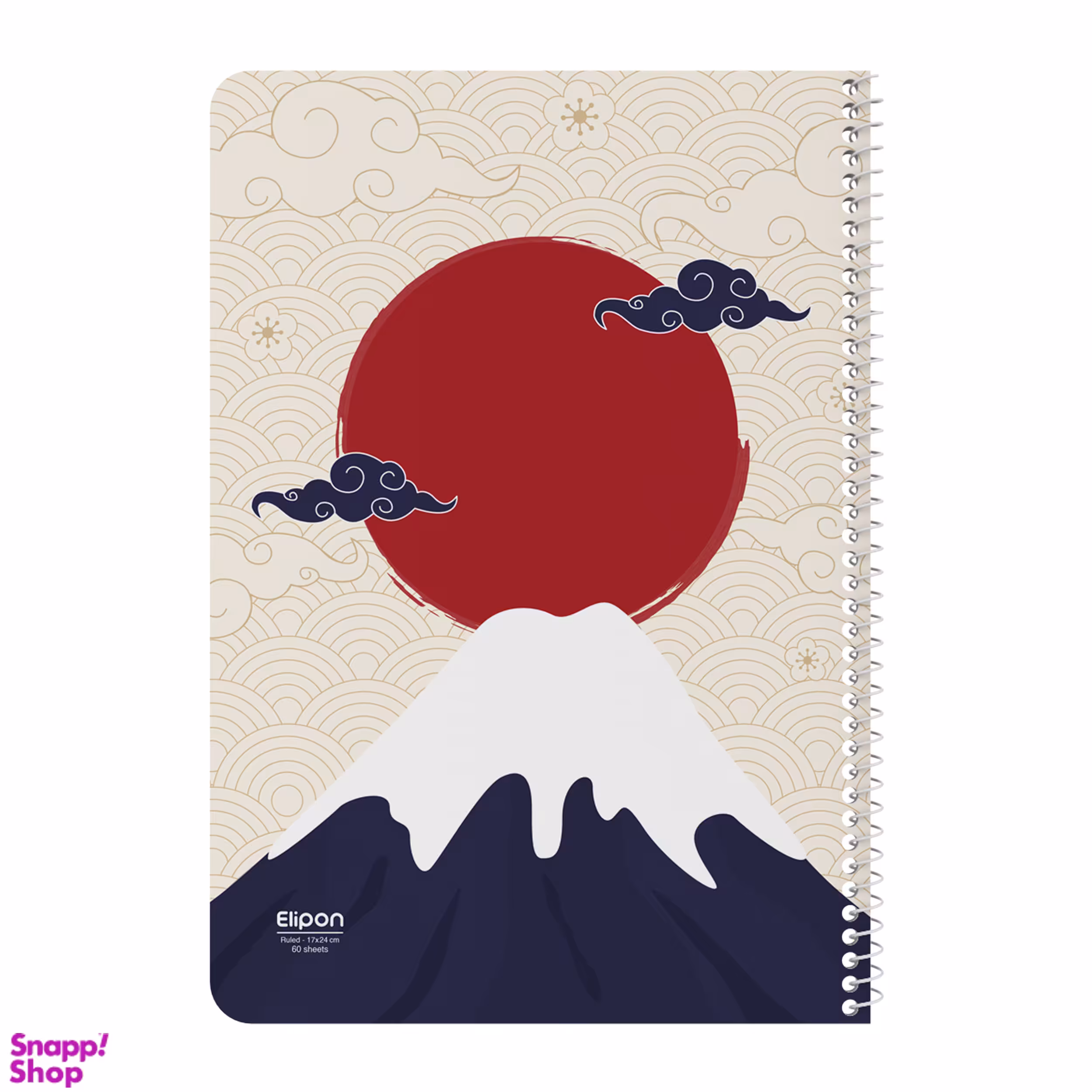دفتر مشق 60 برگ الیپون کد 2211592